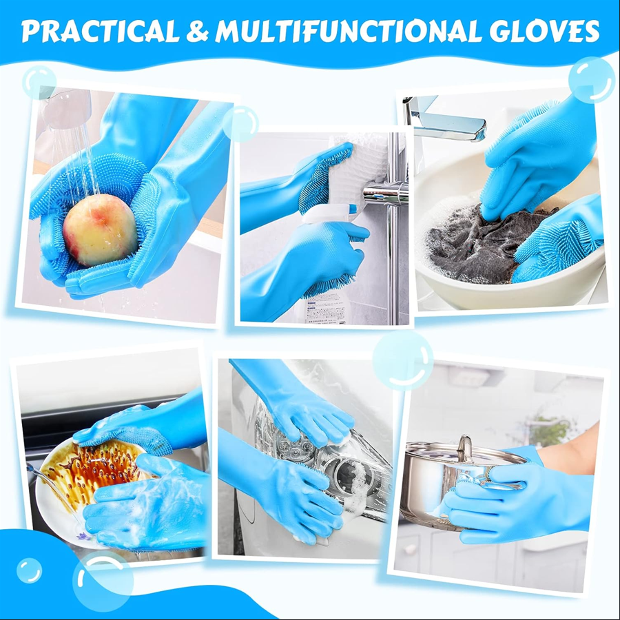 Silicone Cleaning Gloves