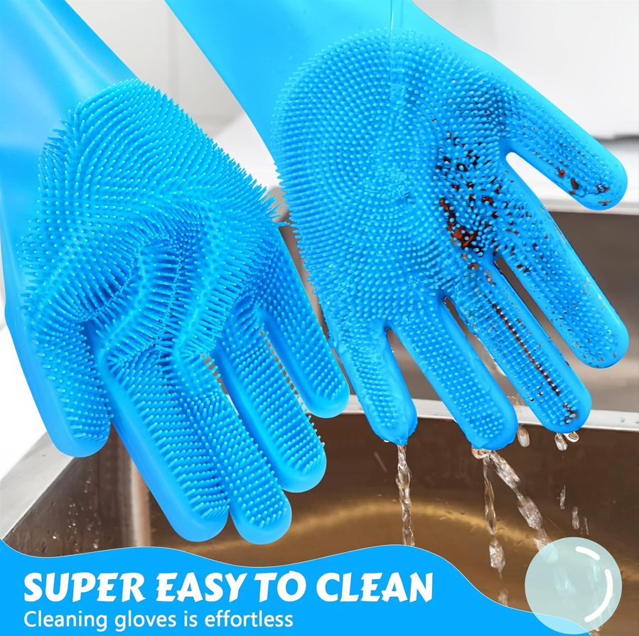 Silicone Cleaning Gloves