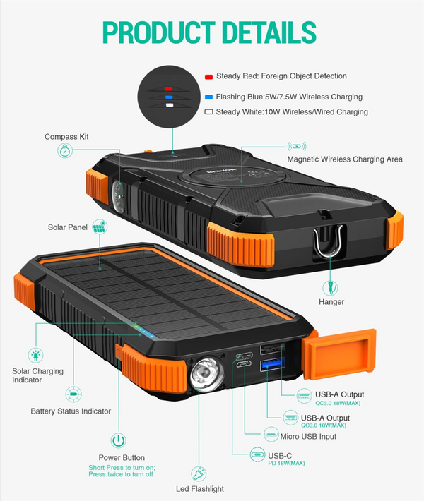 Solar Power Bank