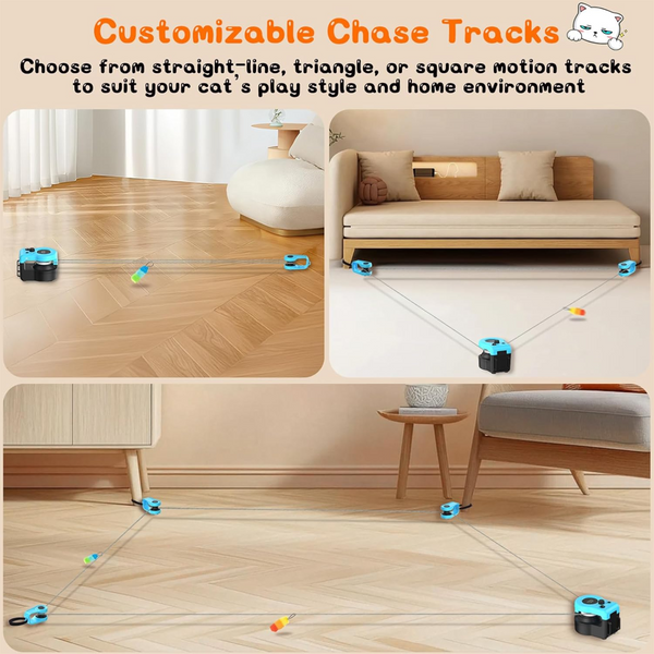 Interactive Cat Treadmill Toy