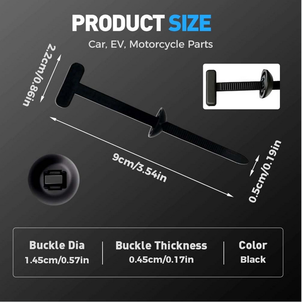 Nylon Universal Cable Tie Buckles