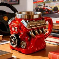V8 Engine Mug
