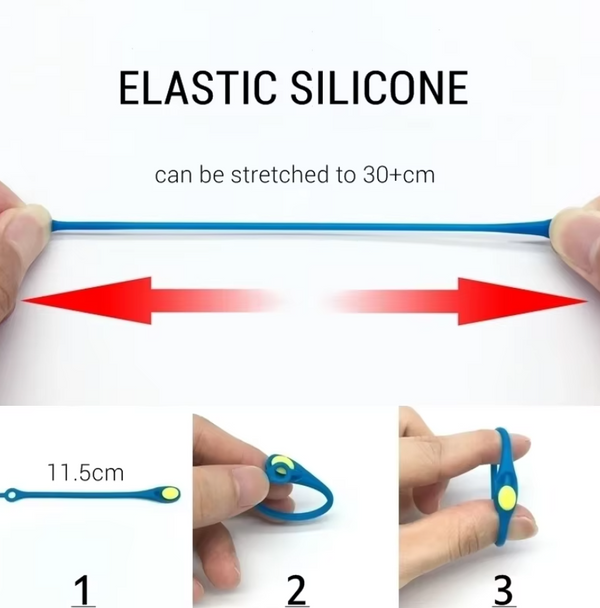 Tieless Elastic Shoe Laces