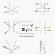 Tieless Elastic Shoe Laces