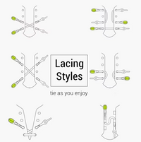 Tieless Elastic Shoe Laces