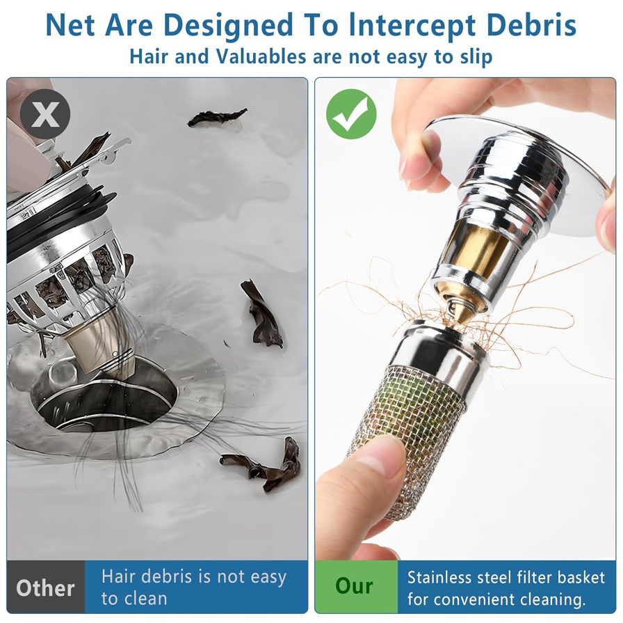 Sink Stopper with Filter