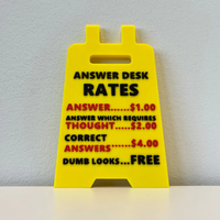 Mood Desk Signs
