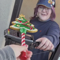 Christmas Tap-to-Pay Wand