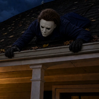 Halloween Roof Climber Horror Figure