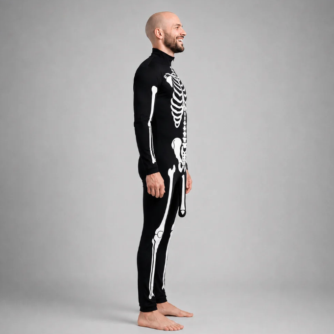 Full-Body Skeleton Bodysuit Costume