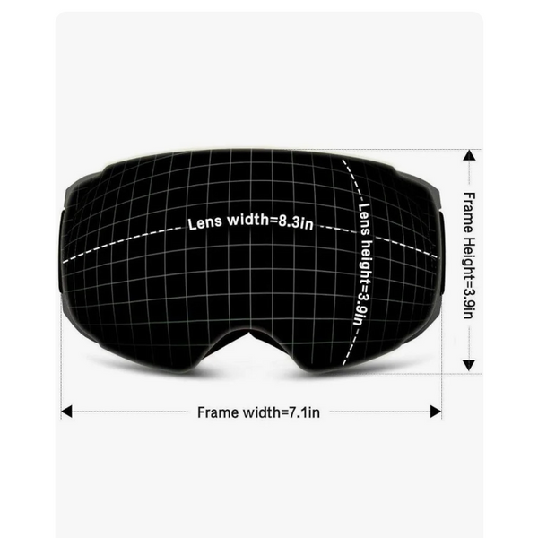 4K POV Camera Ski Goggles