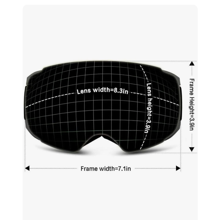 4K POV Camera Ski Goggles