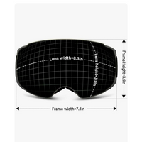 4K POV Camera Ski Goggles