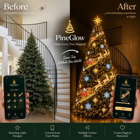Smart LED Christmas Tree Lights (App-Controlled)