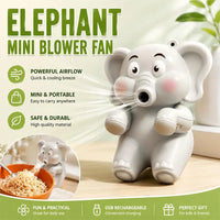 Elephant Baby Food Cooling Fan