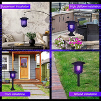 3-in-1 Solar Garden Insect Killer Light