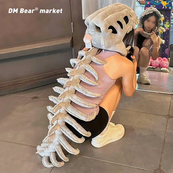 Dinosaur Skeleton Plushie