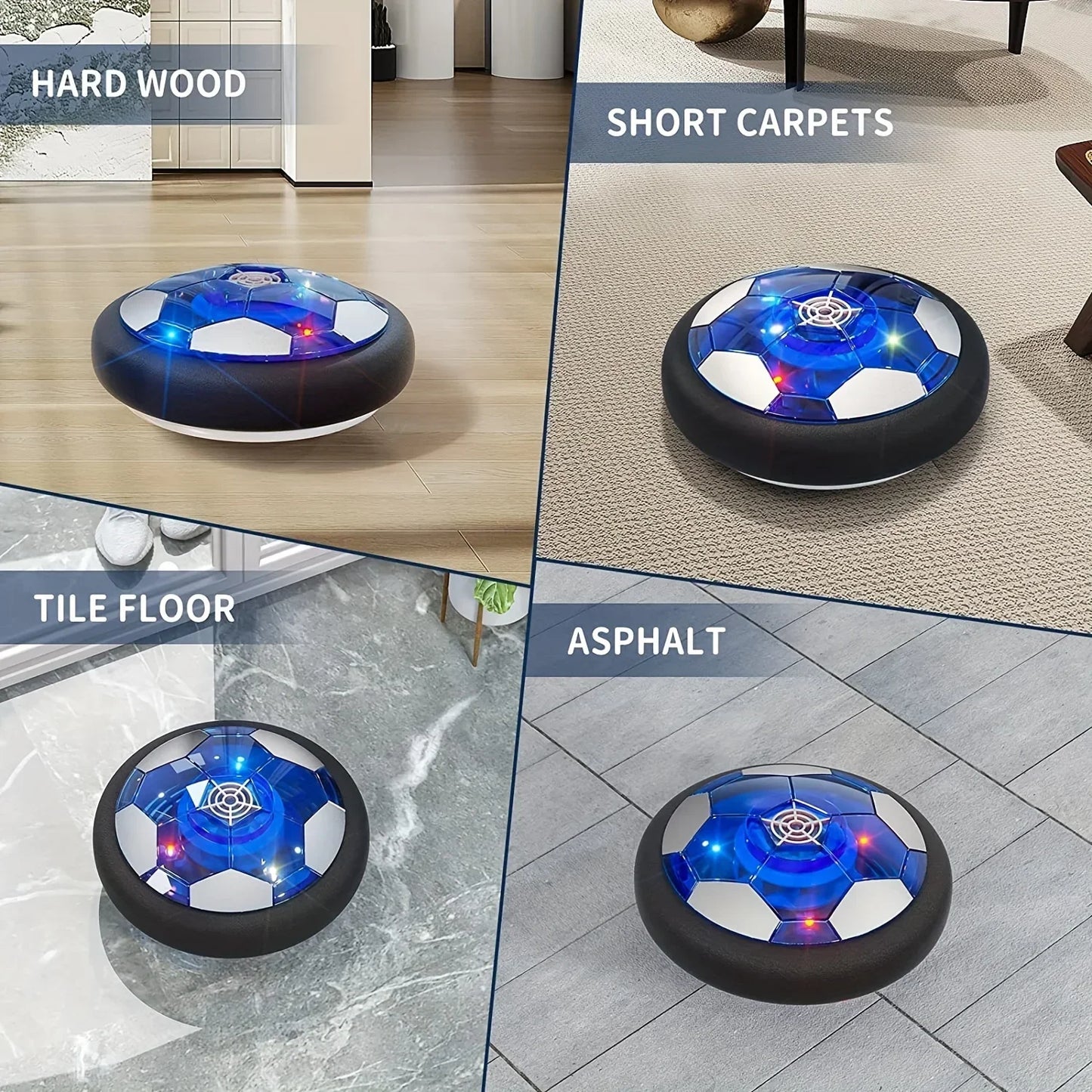 LED Hover Soccer Ball