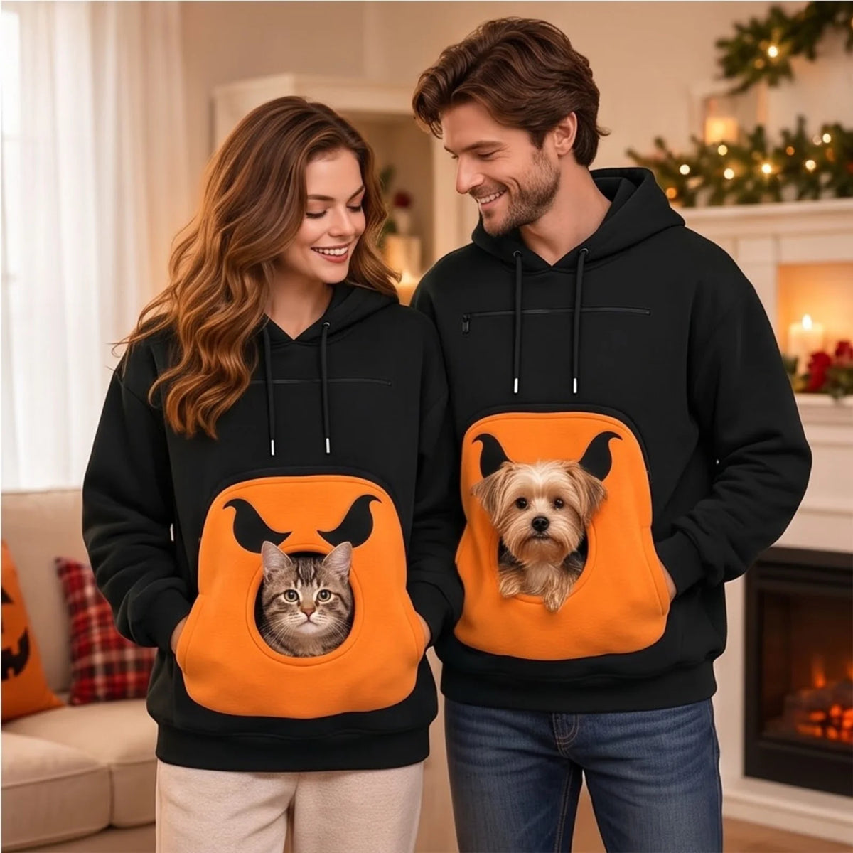 Pet Pouch Hoodie (Carry Your Cat or Dog)