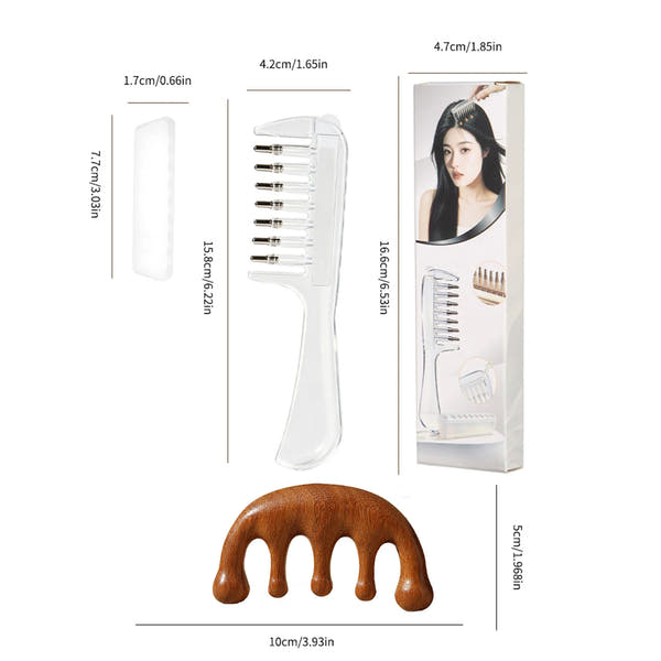 Essential Oil Applicator Massage Comb