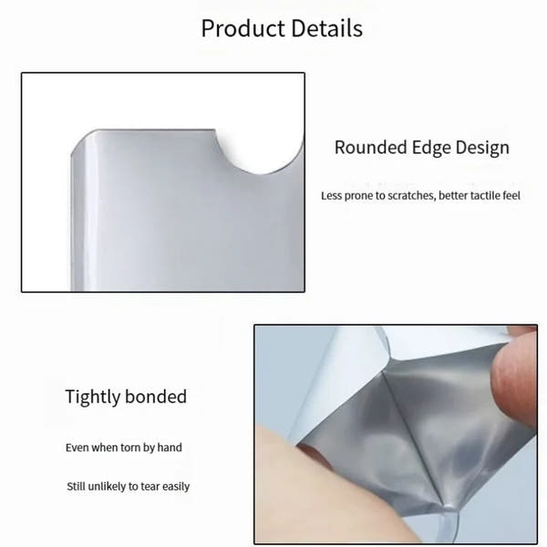 RFID-Blocking Card Protector Sleeves (10-Pack)