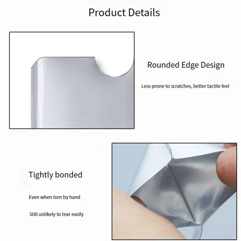 RFID-Blocking Card Protector Sleeves (10-Pack)