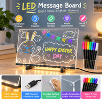 LED Message Board with 7 Pens