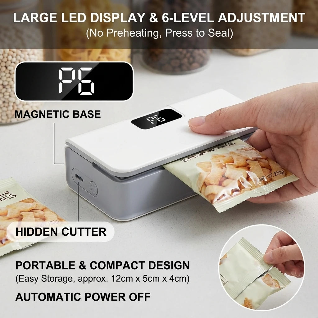 Mini Plastic Bag Heat Sealer
