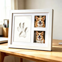 DIY Pet Paw Print Keepsake Frame