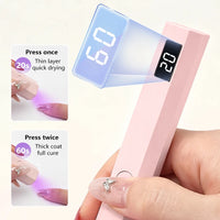 At-Home Gel Nail Combo (UV Lamp + Cat-Eye Gel Pen)