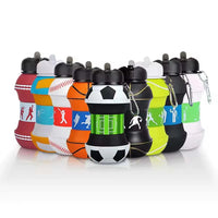 Foldable Sports Ball Water Bottle