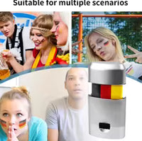 Football Fan Face Paint Stick (3-Color Flag)