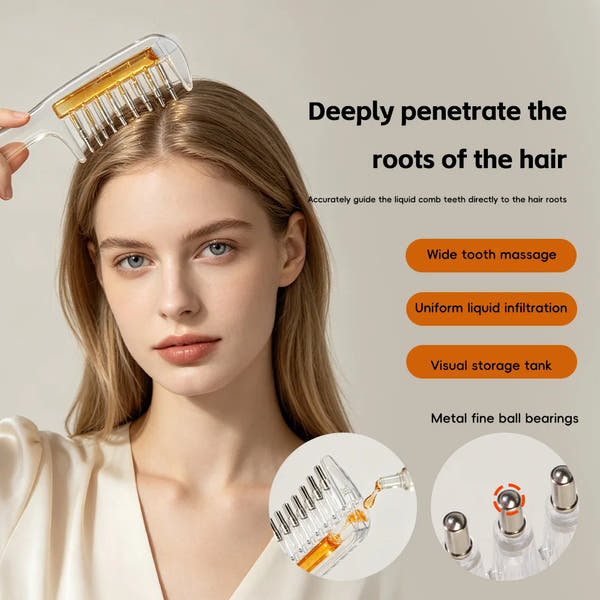 Essential Oil Applicator Massage Comb
