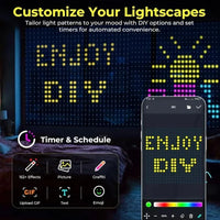 Smart LED Christmas Curtain Lights