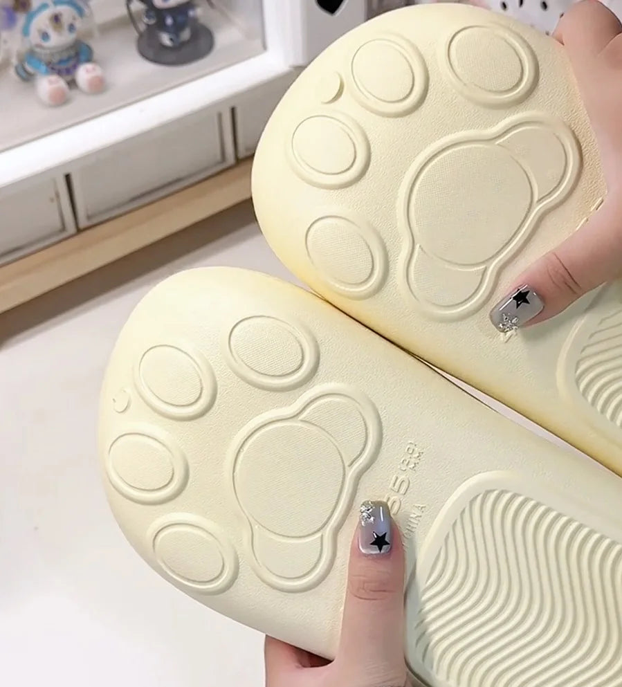 Cozy Cat Paw Slippers