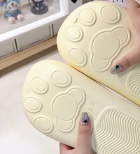 Cozy Cat Paw Slippers