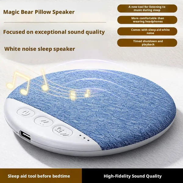 Bedroom Pillow Bluetooth Speaker