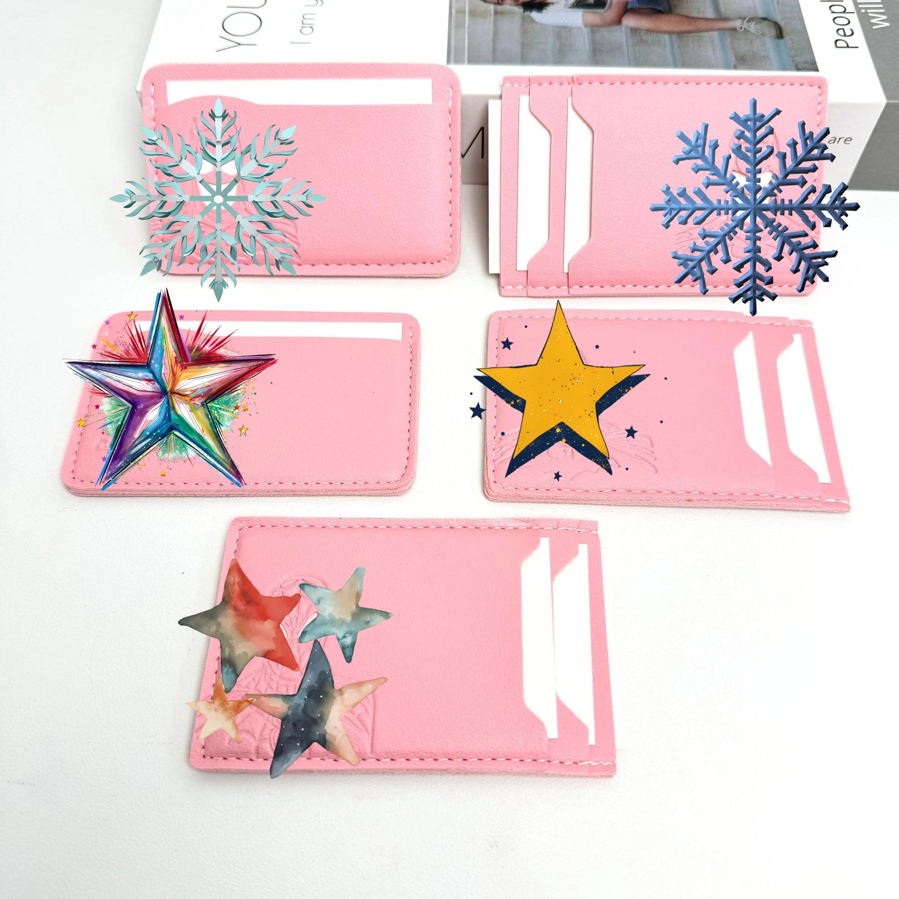 Superhero Anime ID Card Holder Leather Multiple Styles Personalized Mask Card Case Gift 2026