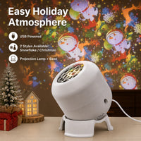 Christmas Snowflake Projector Light
