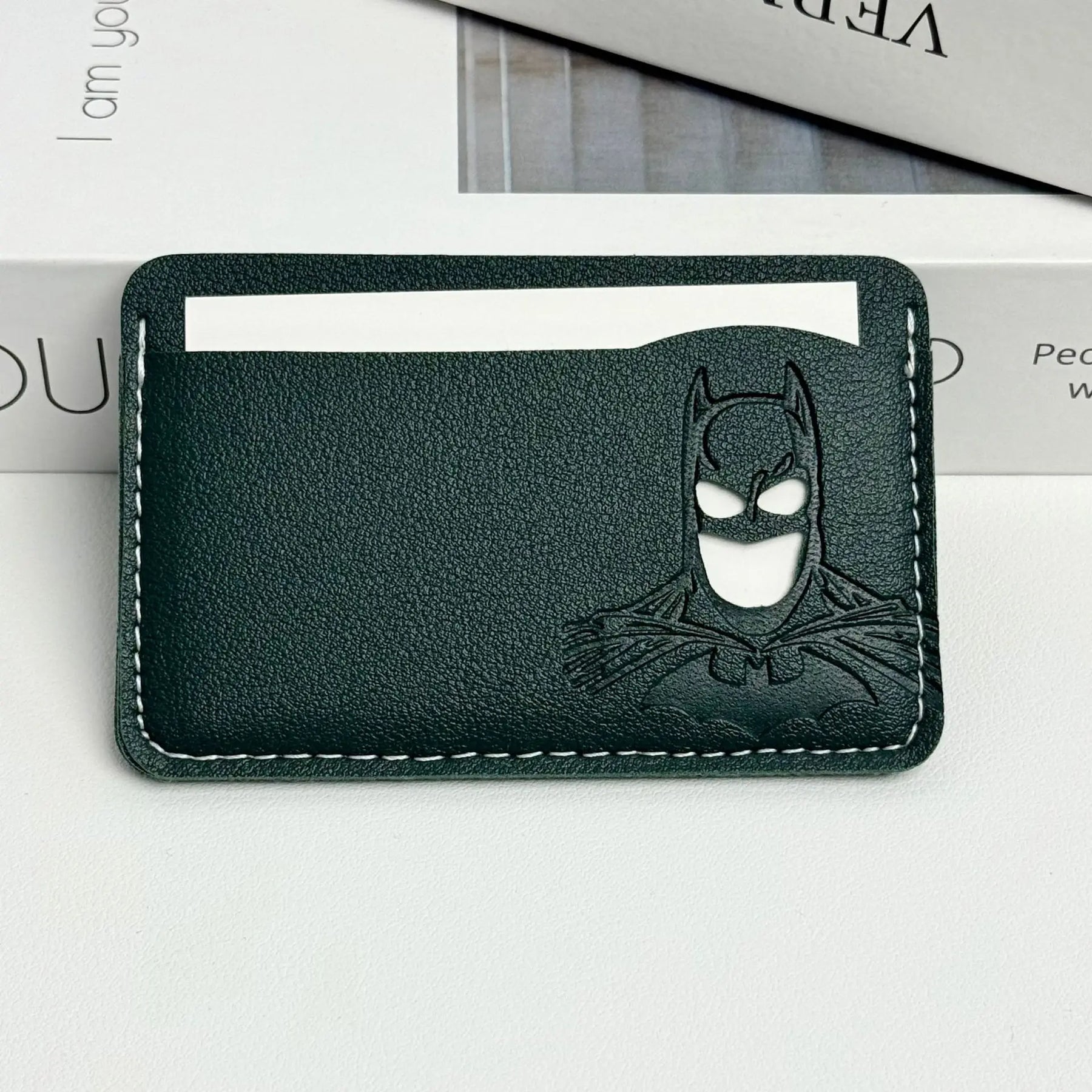Superhero Anime ID Card Holder Leather Multiple Styles Personalized Mask Card Case Gift 2026