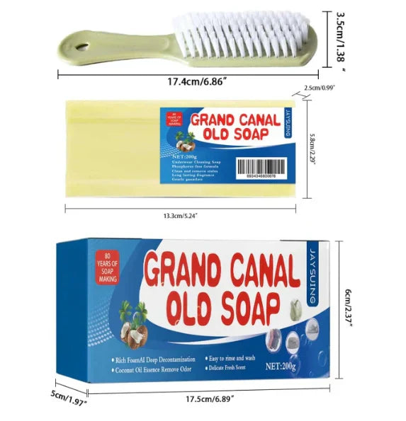 Magic Cleaning Soap + Brush