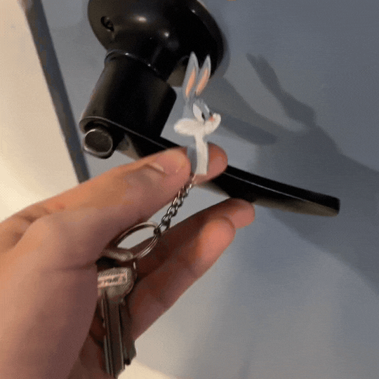 Bunny Pair Keychain