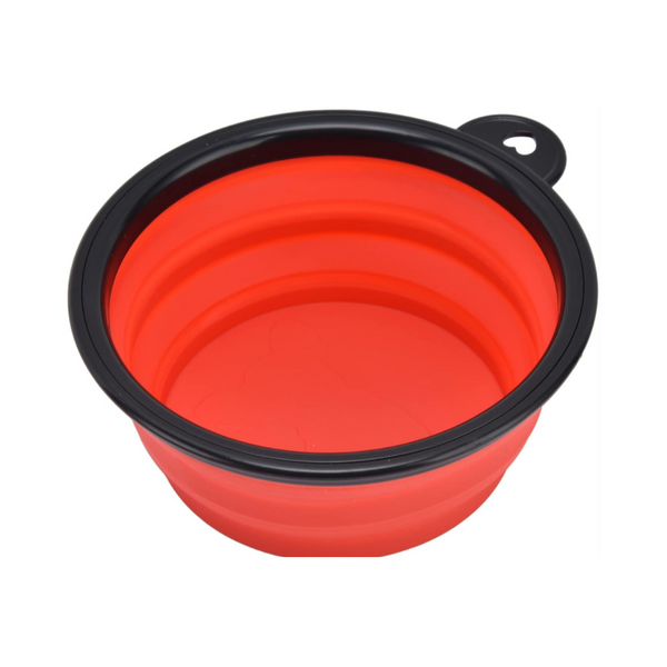 Pet Leash with Foldable Bowl
