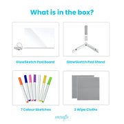 LED Writing Board + Markers