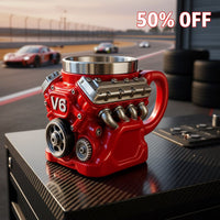 V8 Engine Mug