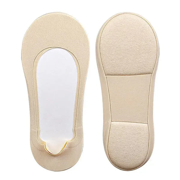 Invisible Non-Slip Boat Socks with Cushioned Sole