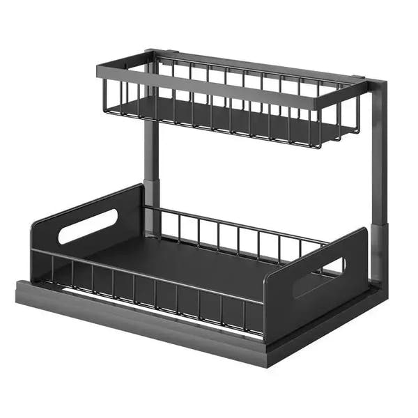 Under-Sink Pull-Out Organizer – Sliding Storage Drawer