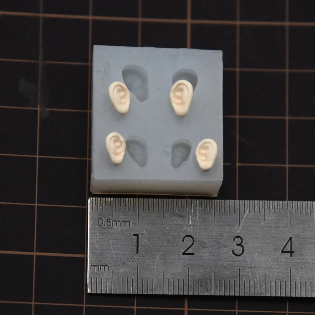 Silicone Doll Ear Mold