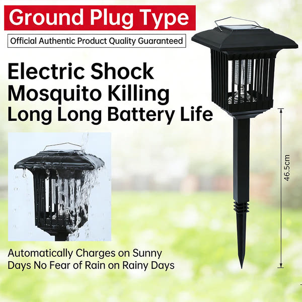 3-in-1 Solar Garden Insect Killer Light