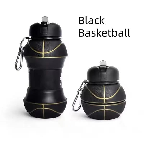 Foldable Sports Ball Water Bottle